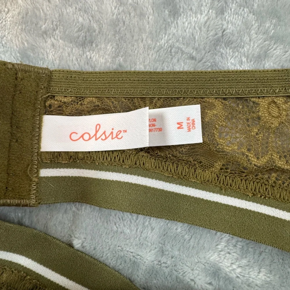 Colsie Bralette green medium - Picture 3 of 5